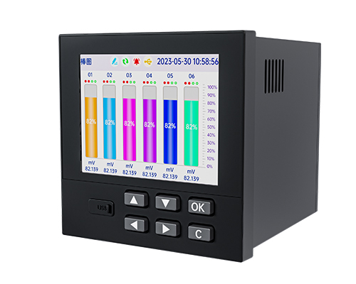 MIK-RN3000-1_18 路万能模拟输入 3.5 英寸彩色液晶屏无纸记录仪_温度_压力_多种参数