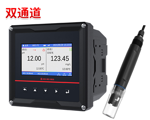 4G无线双通道pH/orp控制器-高端款